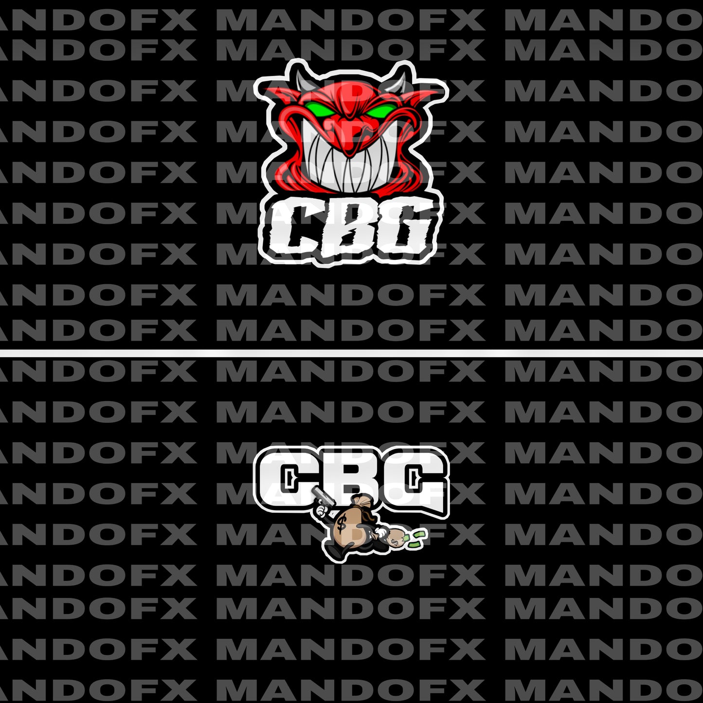 CUSTOM DETAILED LOGO DESIGN - MandoFxCoverArt