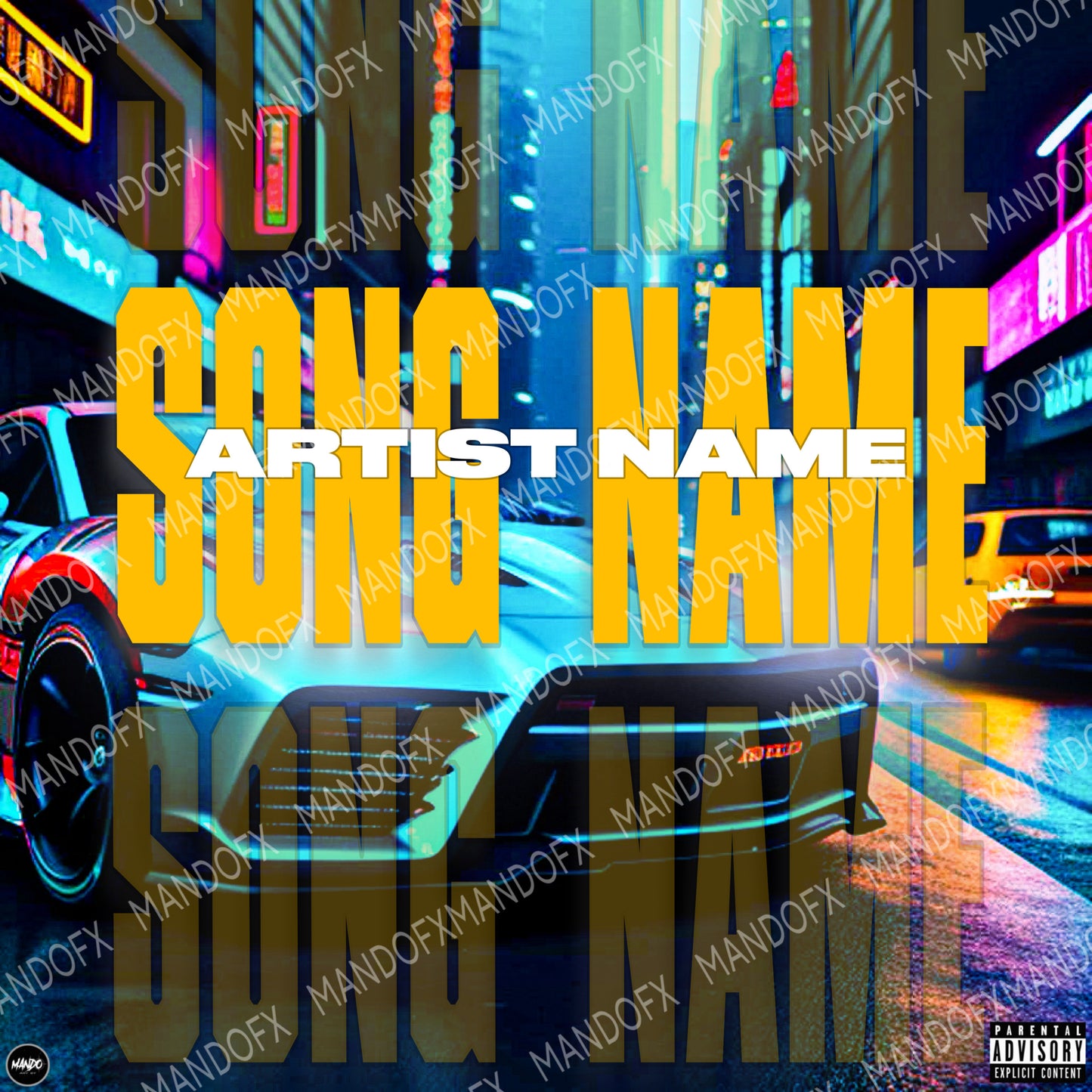 FAST LANE TOKYO - PREMADE COVER ART - MandoFxCoverArt