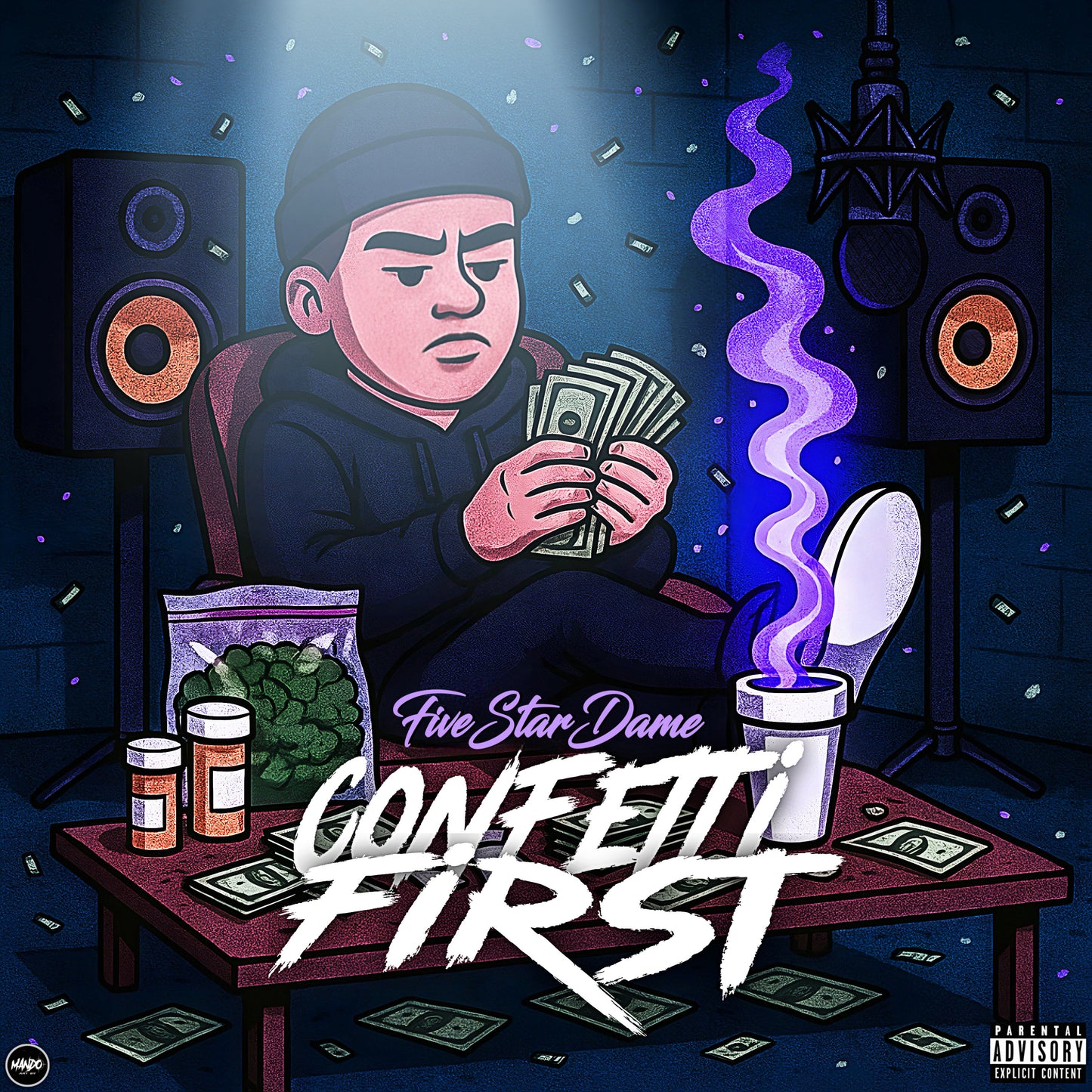 DIGITAL CARTOON COVER ART – PREMIUM CUSTOM DESIGN (PREMIUM) - MandoFxCoverArt
