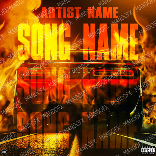 HELL ON WHEELS - PREMADE COVER ART - MandoFxCoverArt
