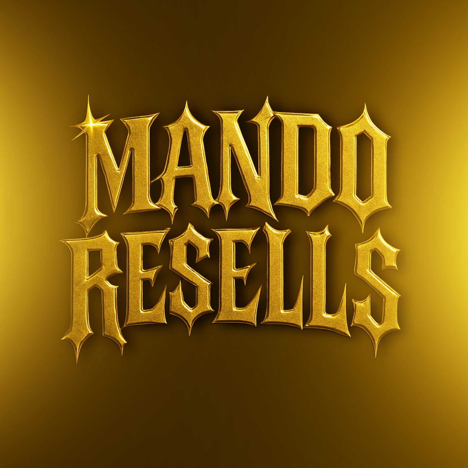 CUSTOM TEXT-ONLY LOGO DESIGN - MandoFxCoverArt