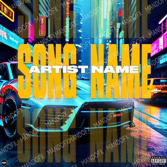 FAST LANE TOKYO - PREMADE COVER ART - MandoFxCoverArt
